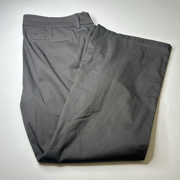 Lee Pants - NWT Lee High Rise Wrinkle Free Bootcut Gray Pants 18 Women's 18W Petite 28"